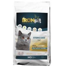 IRONpet Cat Sterilized Turkey (Krůta)