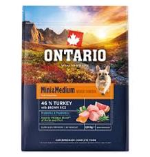 Ontario Mini & Medium Weight Control Turkey & Brown Rice