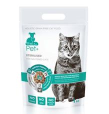 Krmivo Pet+ 3v1 kočka STERILISED 