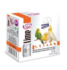 LOLOpets LIME přírodní minerální kámen pro ptáky 35 g