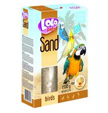 LOLOpets písek s mušlemi pro ptáky 1500 g