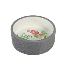Miska keramická DAISY hlodavec 200ml šedá Zolux