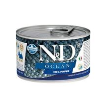 N&D DOG OCEAN Adult Codfish & Pumpkin Mini 