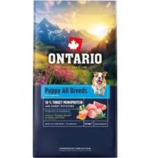 Ontario Puppy & Junior All Breeds Monoprotein Turkey & Sweet Potatoes