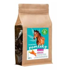 Konopné pamlsky pro koně mrkvové