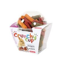Pochoutka CRUNCHYCUP vojtěš/mrk/řepa pro hlod
