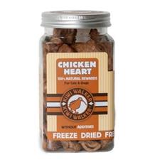 Pochoutka mrazem sušené kuřecí srdce Kiwi