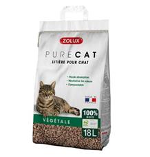 Podestýlka PURECAT Wooden Pellets 18l Zolux