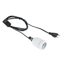Porcelánová objímka Pro Socket do 200 W, 1,8 m (RP 2,10 Kč)