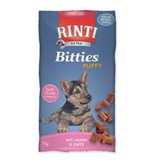 Rinti Dog Extra Bits Puppy pochoutka kuře+kachna 