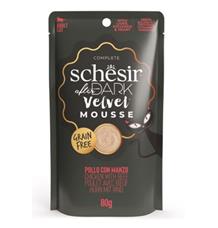 Schesir Cat kapsa After Dark Velv.Mousse kuře/hově.80g