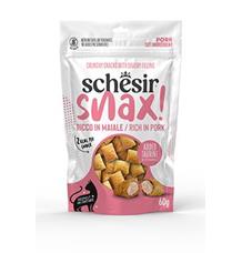 Schesir Cat Snax! pochoutka Vepřové polštářky 