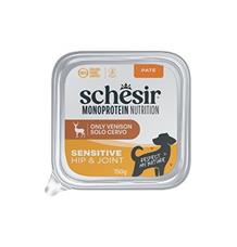 Schesir Dog vanička Monopr.Hip&Joint Zvěřina paté 