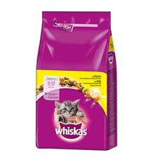 WHISKAS DRY Junior S Kuřecím Masem