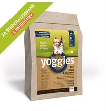 Yoggies Hypoalergenní MINIGRANULE pro psy s kozím masem, lisované za studena