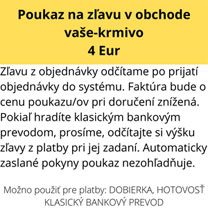 Zľava z objednávky 4 €